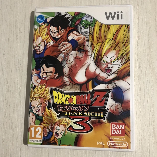 DRAGON BALL Z Budokai Tenkaichi 3 Gioco Nintendo Wii Completo (Pal