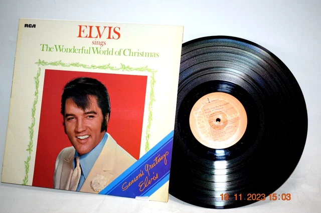 ELVIS PRESLEY ELVIS Sings The Wonderful World Of Christmas Rca Lsp