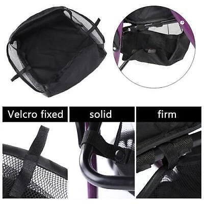 Borsa portaoggetti passeggino passeggino Pram - Organizer cestino rete inferiore