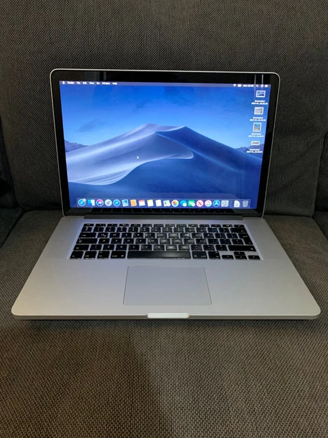Apple MacBook Pro Retina A1398 15.4" Mid 2014 256GB, 16GB, Intel Core i7 2.2 GHz