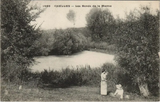 CPA CHELLES Les Bords de la Marne (126473)