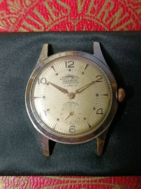 Montre Vintage Femme Mécanique Aurore - Cadran Argenté, Bracelet Métal - Occasion - Mouvement Manuel