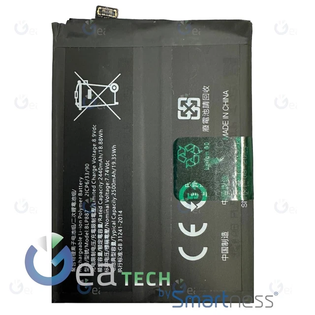 Batterie Originale Realme BN5C - Pour Smartphone Realme GT 2 Pro - Neuf Sous Emballage D'Origine