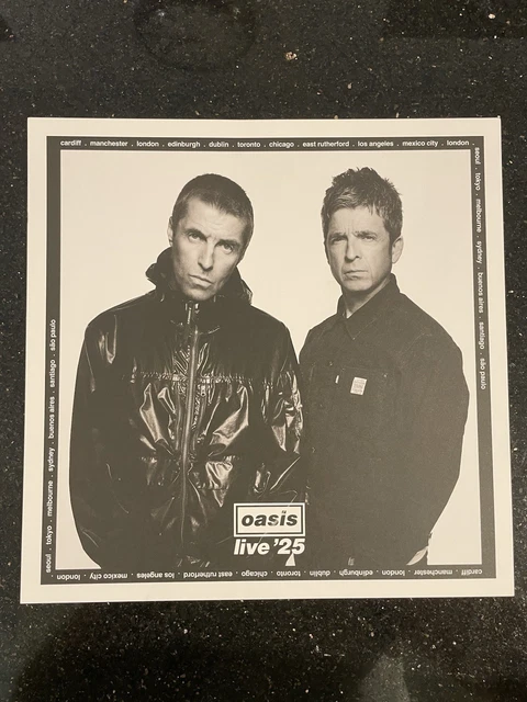 OASIS LIVE'25 POP-UP Store Limited Color Vinyl Set EUR 520