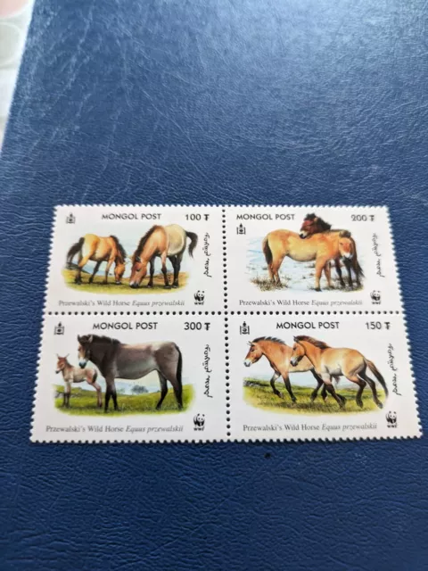 Mongolei Pferde   Mi Nr.  postfrisch