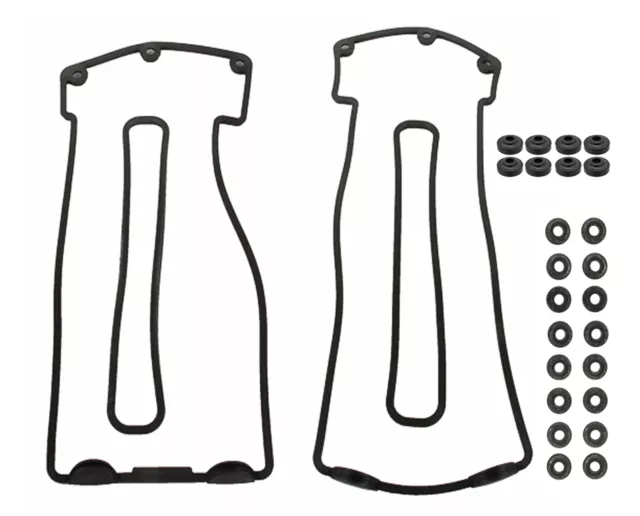 🔥OEM Elring Valve Covers Gasket Grommets Kit For BMW E38 E39 E53 540i 740i X5🔥