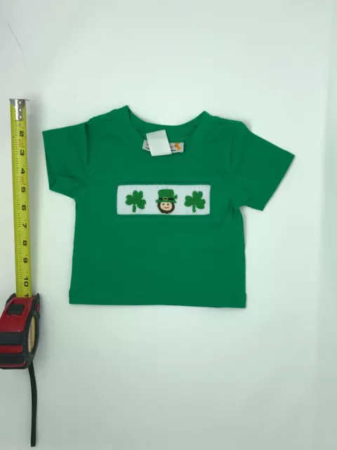 Baby Boy vert St Patrick's Day T-Shirt 3M vert TOUT NEUF ! BB3 2