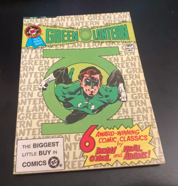 DC SPECIAL BLUE RIBBON COMICS DIGEST #16 (1981) Green Lantern *Neal Adams Art!*