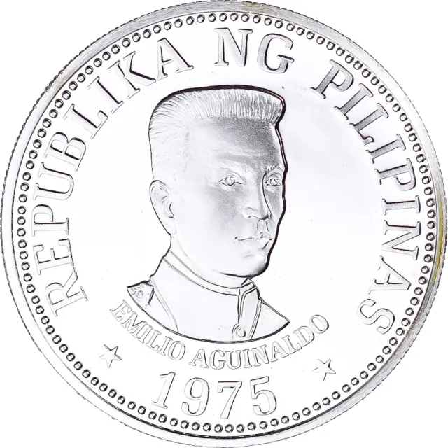 Coin, Philippines, The New Society, 25 Piso, 1975, MS, Silver, KM:211