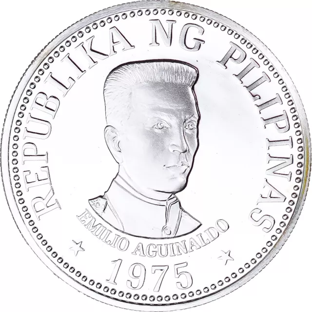 Coin, Philippines, The New Society, 25 Piso, 1975, MS, Silver, KM:211