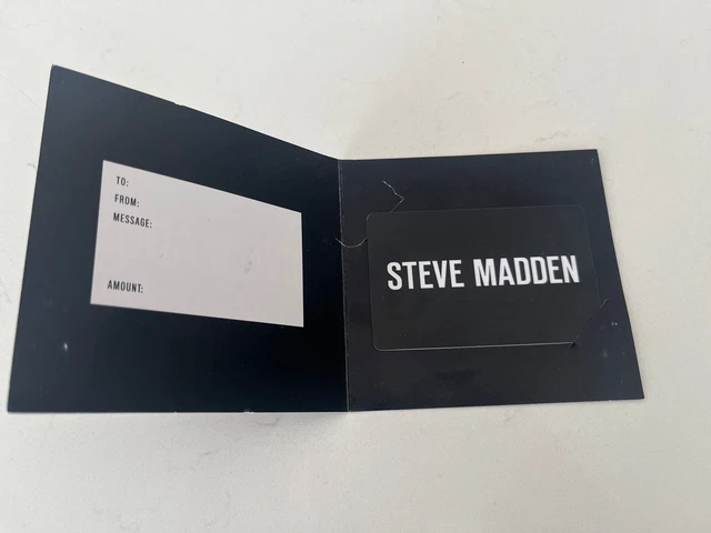Steve Madden Gift Card $200