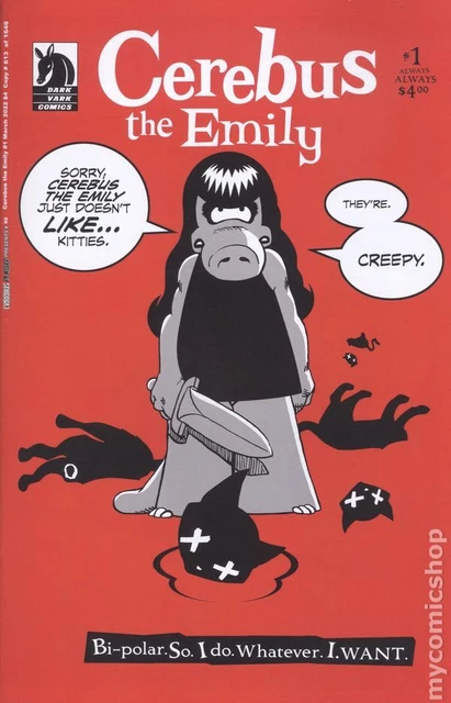 Cerebus in Hell Presents Cerebus Emily #1 VF 2022 Stock Image