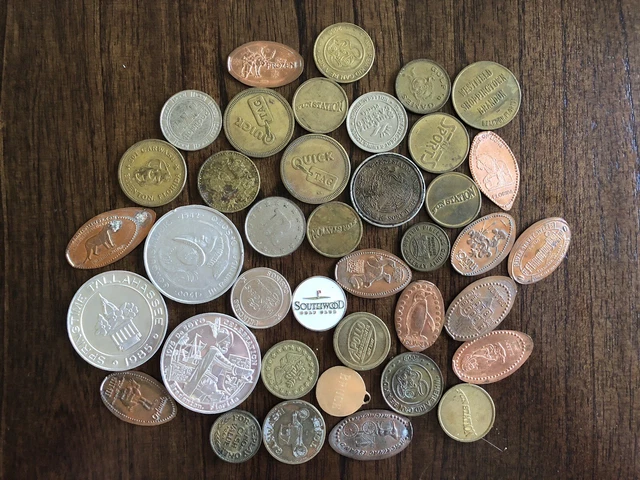 Bulk Tokens, Pressed Pennies, and Novelty Coins