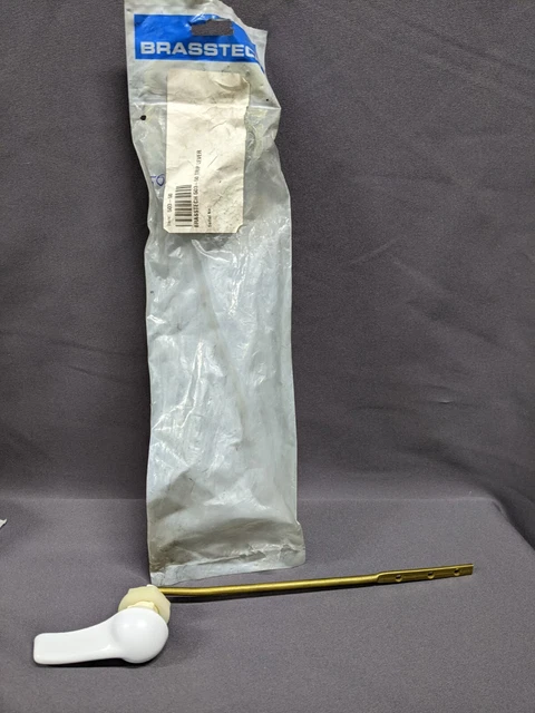 Brasstech 503/50 Universal Toilet Tank Flush Trip Lever white