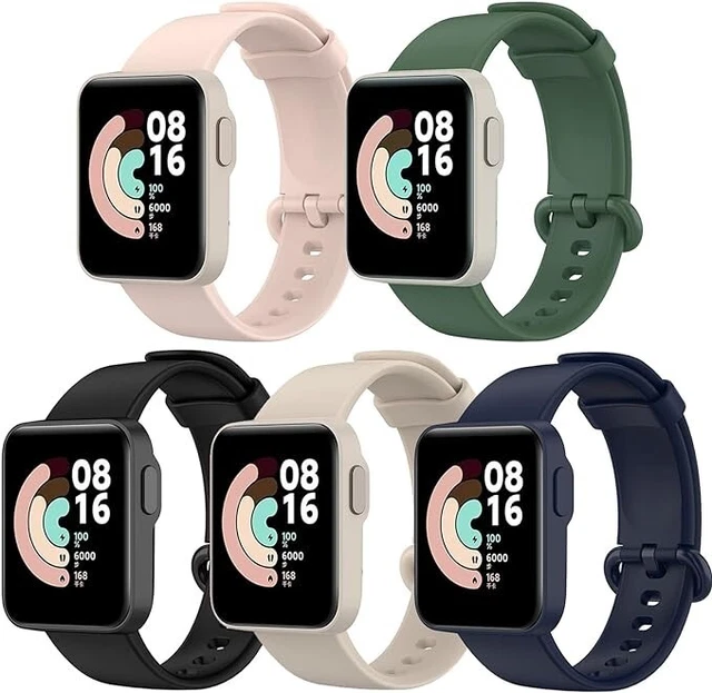 5 Pezzi Cinturino Compatibile con Xiaomi Mi Watch Lite/Redmi Braccialetto Ricamb