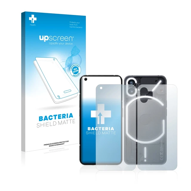 Pellicola Protettiva Antibatterica Opaca per Nothing Phone (1) (Fronte+Retro)