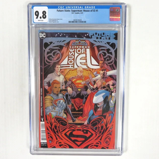 FUTURE STATE SUPERMAN HOUSE OF EL #1 CGC Graded 9.8 2021 DC Comics