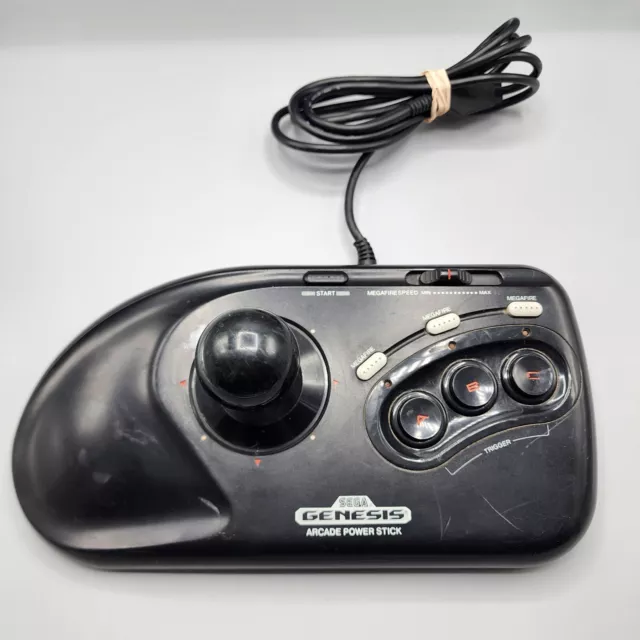 OFFICIAL Sega Genesis Arcade Power Stick Controller Joystick 1655 / TESTED