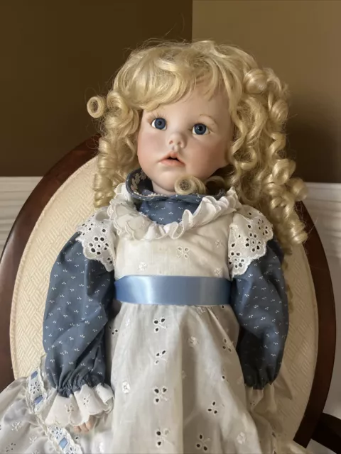 Dianna Effner Porcelain 19” Doll Hilary Mold by Ultimate Collection