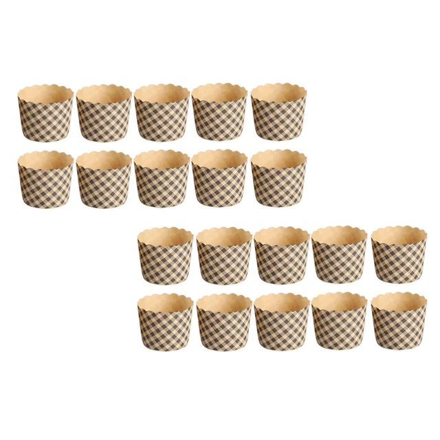 100 piezas moldes para hornear taza de muffin papel de boda soporte para trompetas taza de pastel