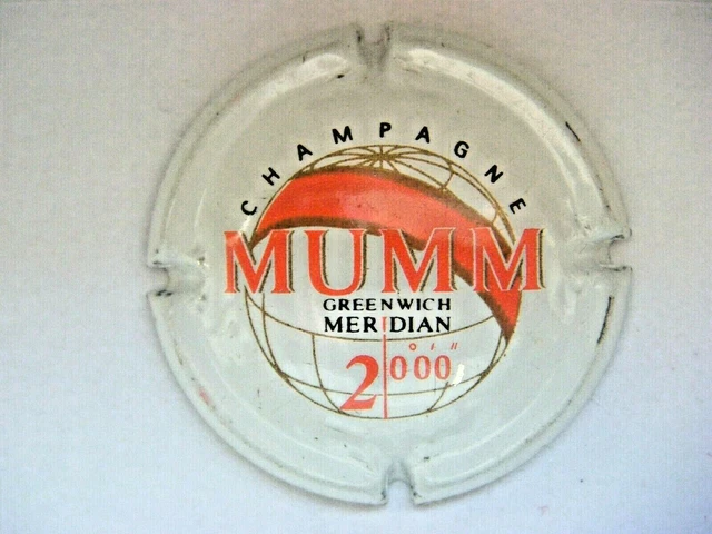 Capsules MUMM G.H. & Cie. - Cuvée 2000 - 2 Capsules, Variantes de Rouge - n° 118