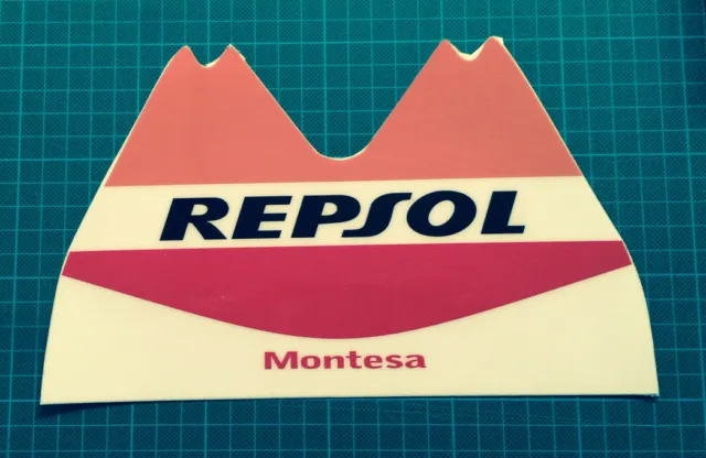 MONTESA 4RT, 2015 Repsol Style   BASHPLATE STICKER, DECAL  Extra Thick Material