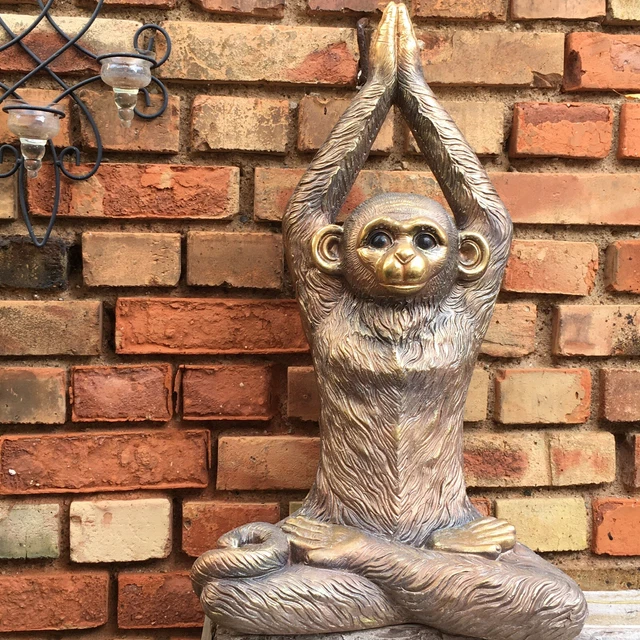 Outdoor Gartenfigur Mit Solarlicht - Dekorative Figur Für Garten, Terrasse Oder Balkon