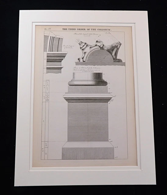 THE COLOSSEUM ROME Column Order Architecture Antoine Desgodetz