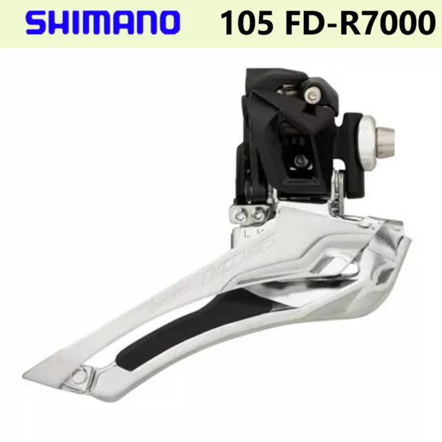 Shimano 105 FD-R7000 2x11-speed Bike Front Derailleur Braze On Or Clamp Band New Shimano 105 FD-R7000 2x11-speed Bike Front Derailleur Braze On Or Clamp Band New