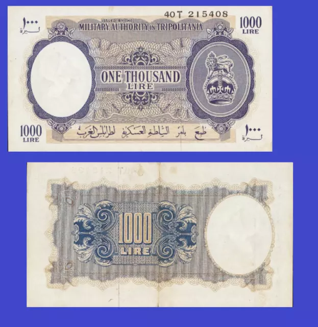 Libya 1000  lira 1943/  Copy