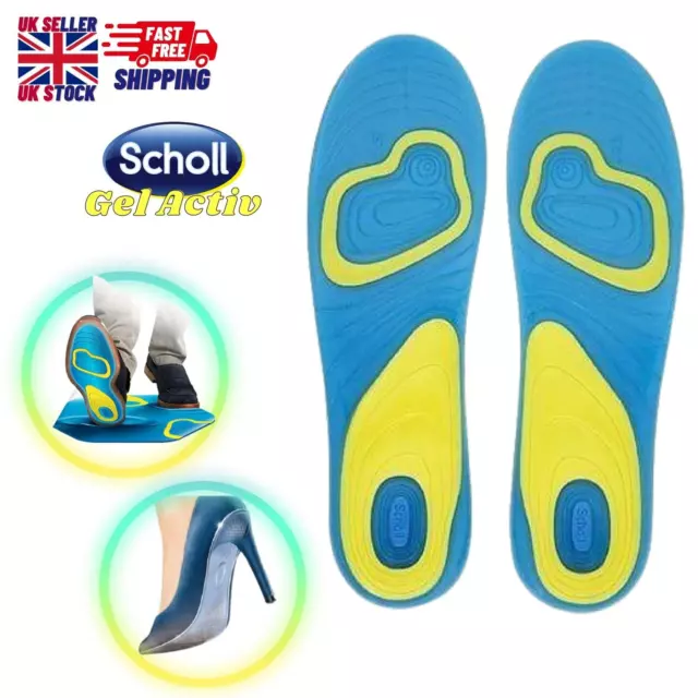 NEW Insole Gel Activ Everyday Shock Absorption Insoles for men and women