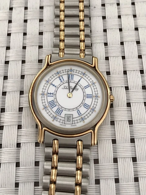 OROLOGIO UNISEX JOHN Sterling Suisse Made Vintage EUR 150 00 PicClick IT