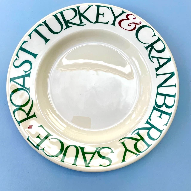 Emma Bridgewater Christmas Toast and Marmalade Dinner Plate New & 1st Quality .