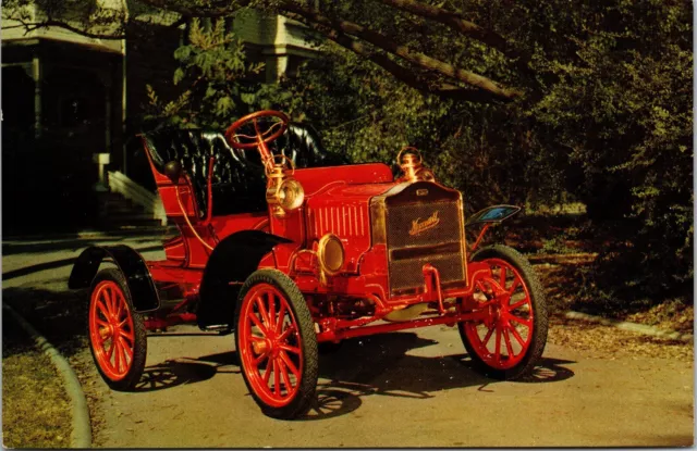 1907 Maxwell Automobile Erickson Oil Company Ad Jamestown NY Unposted Postcard