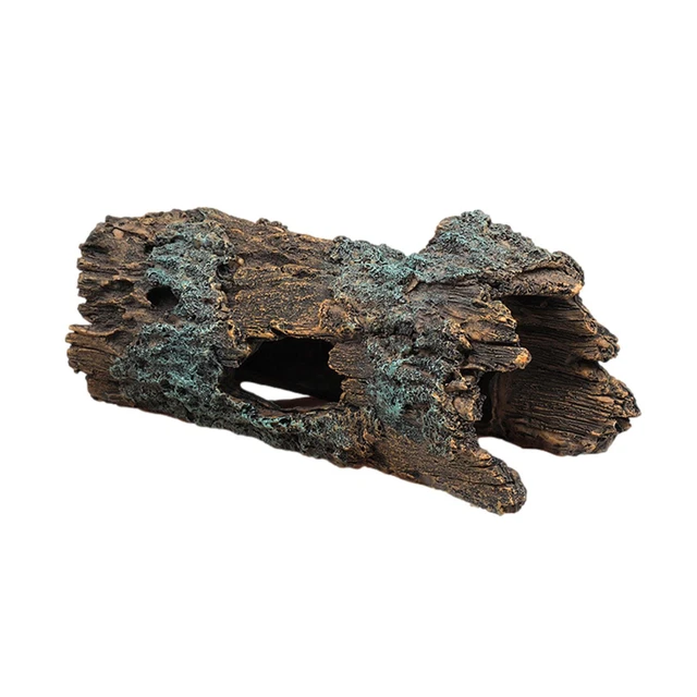 Reptile Habitat Cave Hideout Fish Tank Lizards Frogs Turtle Snakes Resin Rocks