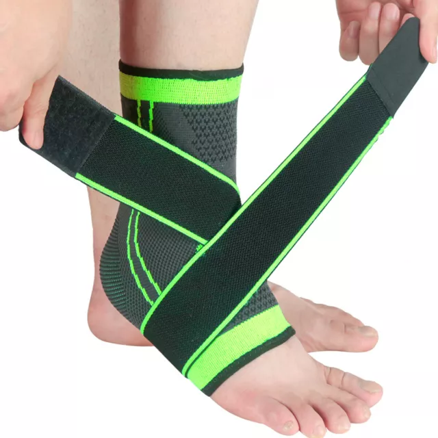 Ankle Support Compression Brace Foot Heel Achilles Tendon Arthritis Pain Strap