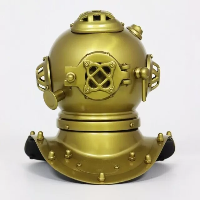 Brass Mini 6" Scuba Divers Diving Helmet Replica Miniature US Navy Helmet