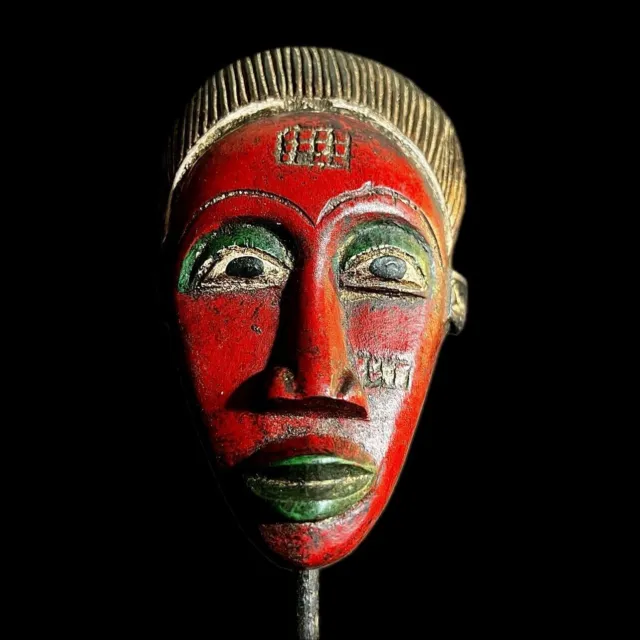 Afrikanische Wandbehang-Maske, Guro-Maske, Sammlerstücke, Wandkunst, Dekor,...