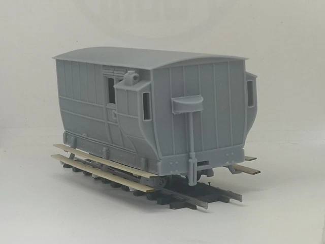 Isle of Man Railway 4 wheeled Brake van 7mm O16.5 narrow gauge O21