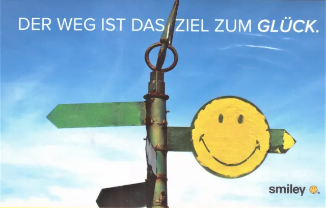 Smiley Karte BSB Geburtstag Glückwunsch Grußkarte Humor Lachen Minikarte Zitat
