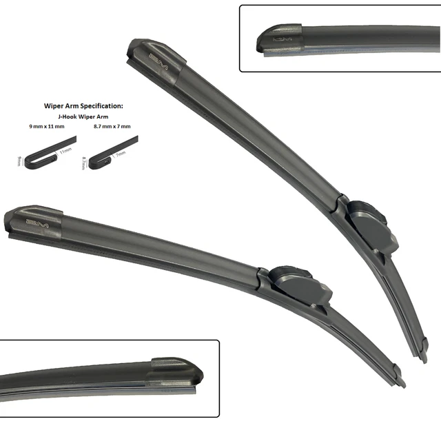 FRONT WINDSHIELD WIPER Blades For LEXUS CT200H 1117 GS450H 1315 LC500
