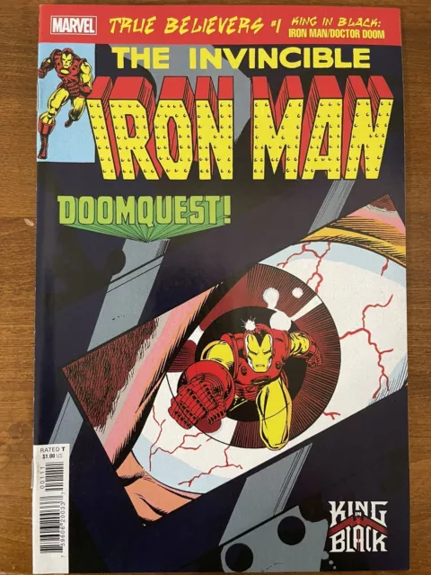 True Believers Kings in Black: Iron/Man Doctor Doom Iron Man #149 Reprint