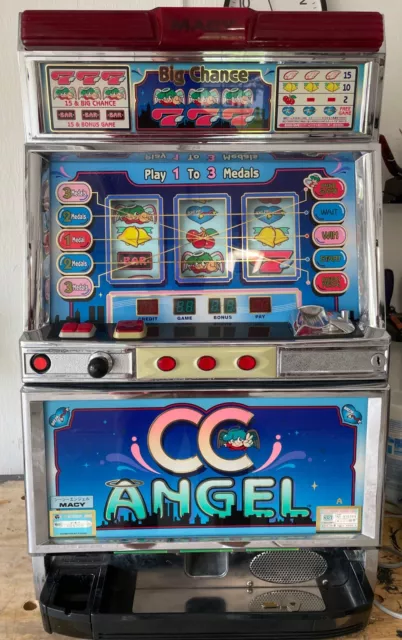 Quarter / Token Pachislo Cc Angel Slot Machine / 926 Pg Manual