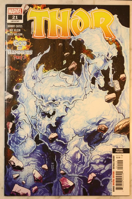 Thor #21 2nd Printing Magog Cover Marvel Comics 2022 NM unread Marvel