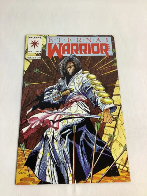 Eternal Warrior #4 - 1st app Bloodshot - KEY - 1992