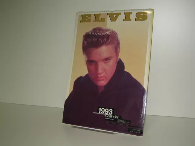 Wandkalender Elvis Presley - Elvis 1993 Calendar (1992 Culture Shock UK)