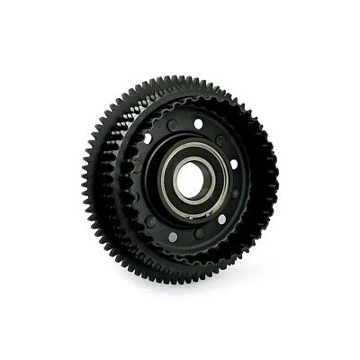 Set Ruota Dentata Frizione E Pignone Per Motori Simson M500-700, 72/22 Denti, Dritti, Con Cestello Frizione