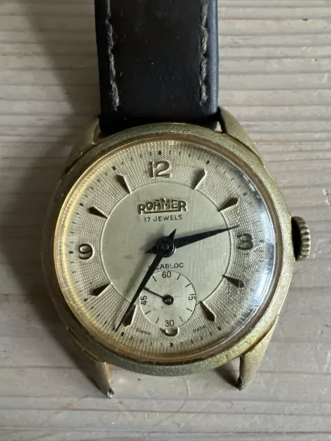 Vintage Roamer Watch