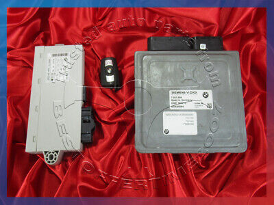 BMW SERIE 3 5 E90 E91 E60 E61 2.5i N52 MOTORE ECU Set DME MSV70 CAS2 blocco tasti 