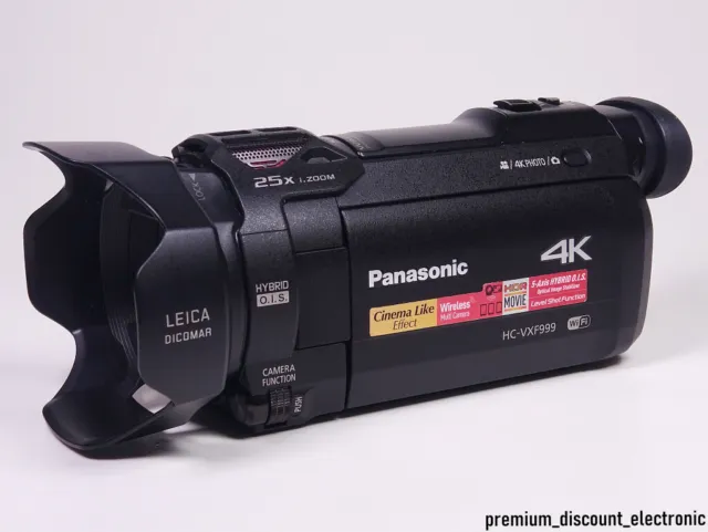 TOP Zustand! - Panasonic HC-VXF999 Camcorder 4K 20x Optical Zoom - Händler